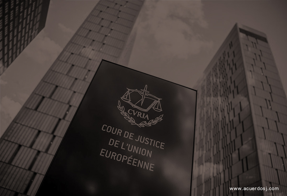 TRIBUNAL DE JUSTICIA EUROPEO